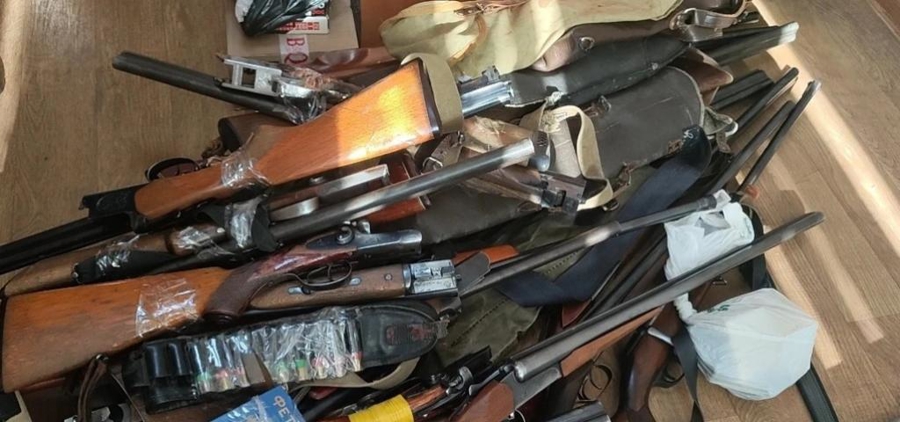При содействии Росгвардии 43 единицы оружия передано жителями Мордовии в зону СВО
