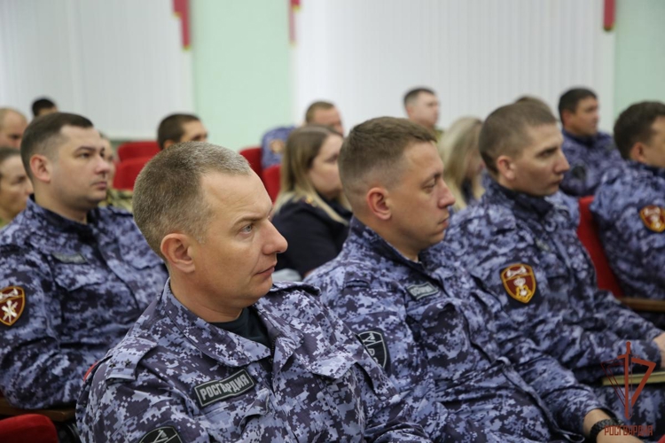 Мы за ЗОЖ: в Управлении Росгвардии по Республике Мордовия прошло тематическое  мероприятие