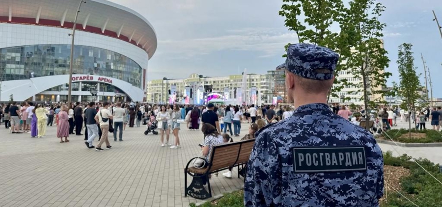 Сотрудники Росгвардии обеспечили безопасность Всероссийского конкурса профмастерства в Саранске