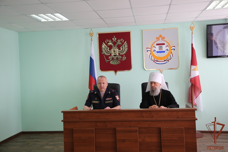Основа для добрых и значимых дел: Управление Росгвардии по Республике Мордовия  и Мордовская митрополия подписали соглашение 
