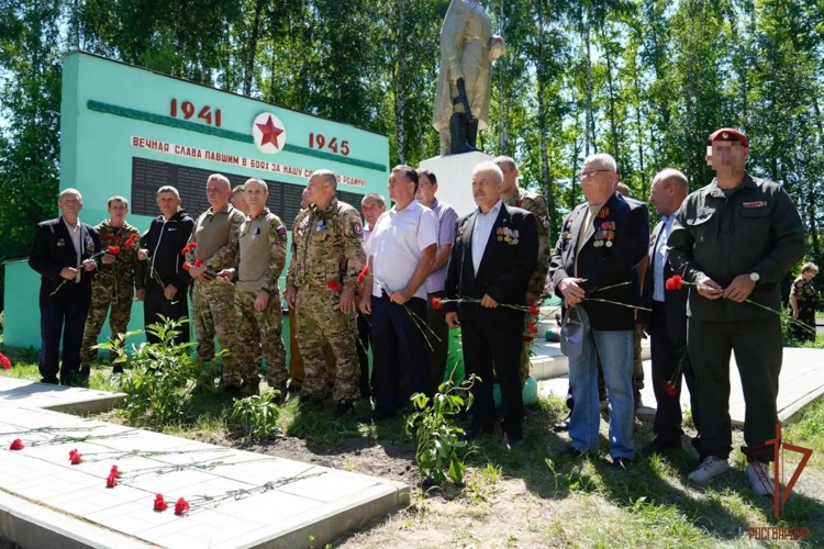 Сотрудник Управления Росгвардии по Республике Мордовия - участник памятных и спортивных мероприятий в Ковылкино