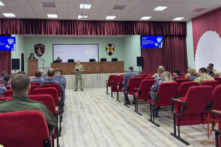 Личный состав Управления Росгвардии по Республике Мордовия принял участие в просветительской лекции