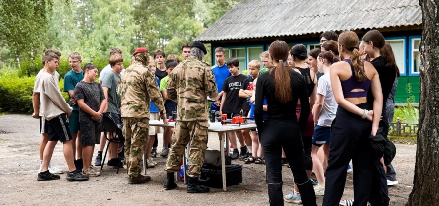 В Мордовии сотрудники ОМОН «Аркуда» встретились с юными спортсменами