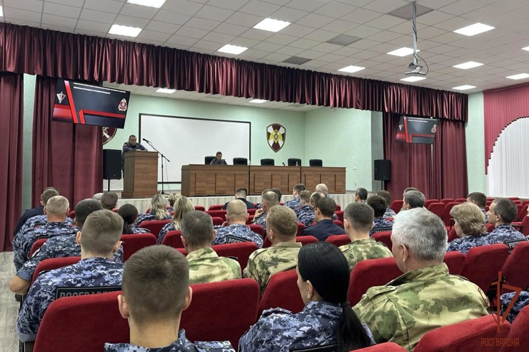 В Управлении Росгвардии по Республике Мордовия проведено служебно-воспитательное мероприятие с личным составом