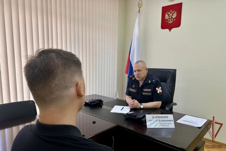 Все вопросы на контроле: начальник Управления Росгвардии по Республике Мордовия провел прием граждан