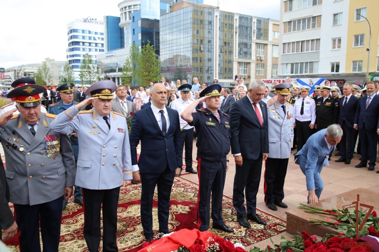 В Мордовии руководство и личный состав Росгвардии приняли участие в празднествах, посвящённых 25-летию канонизации Фёдора Ушакова 