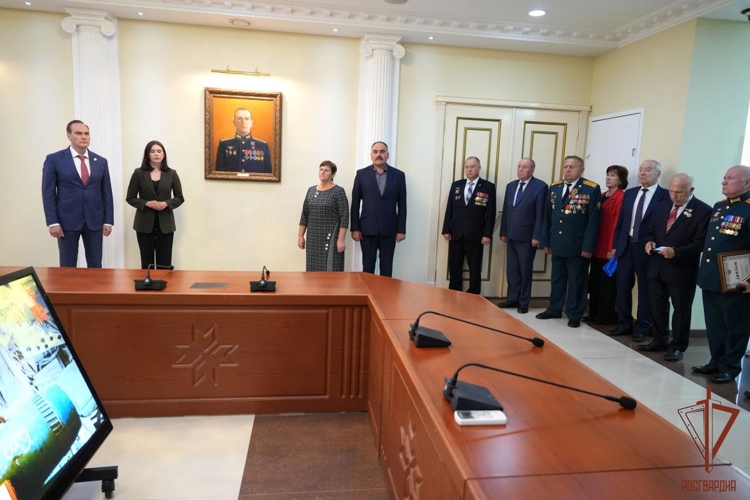 В Мордовии председатель ветеранской организации  территориального управления Росгвардии принял участие в торжественных мероприятиях в Доме Республики