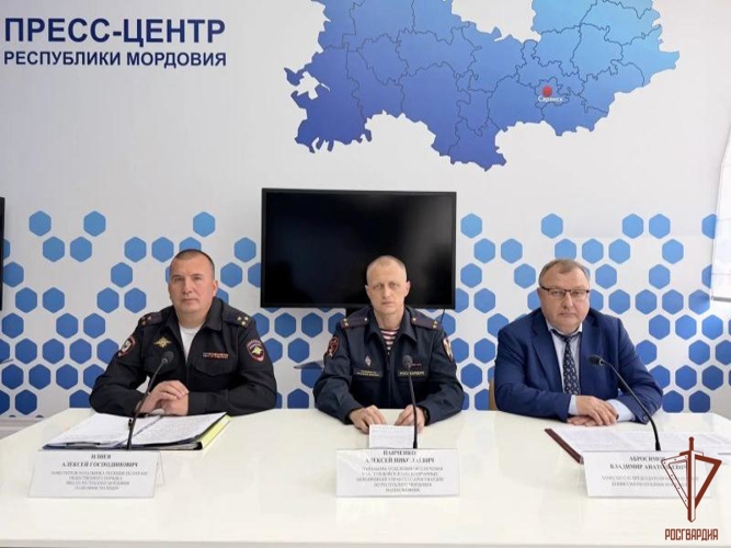 Представитель Управления Росгвардии по Республике Мордовия рассказал о мерах безопасности в Единый день голосования