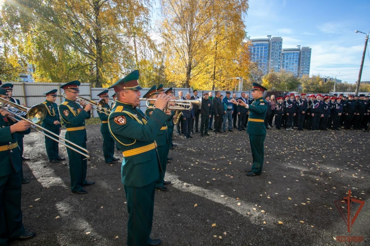 Значимое событие в жизни регионального управления Росгвардии: состоялось торжественное открытие патриотического мурала